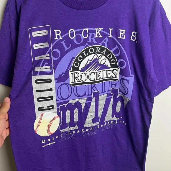 Vintage Colorado Rockies T-Shirt - Picture 2 of 7